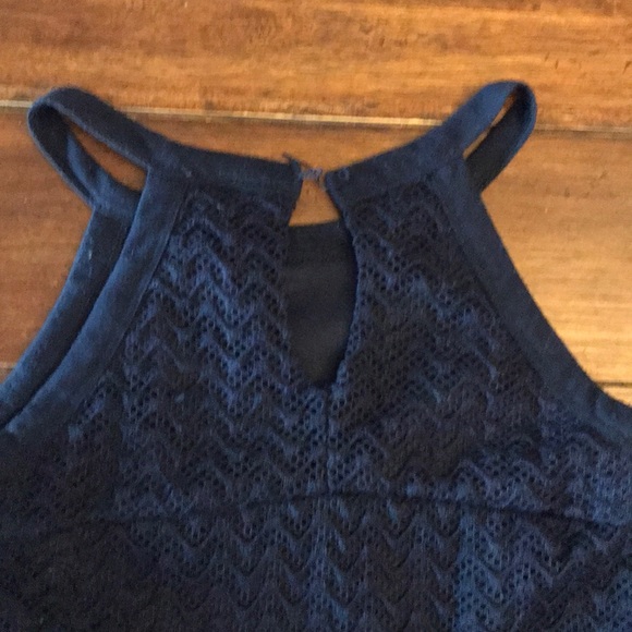 Jenna & Jessie - navy size 10 girls dress - Picture 3 of 5